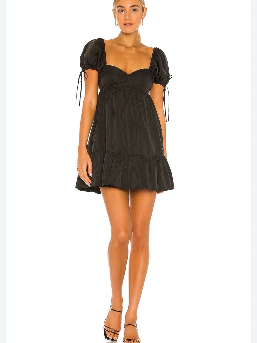 Amanda Uprichard Sicily Dress Black | Mini Dress